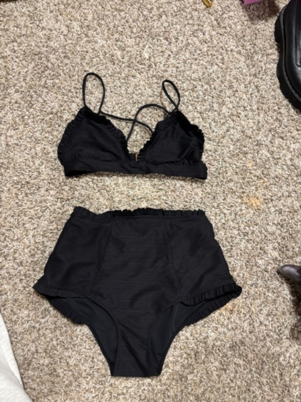 For Love & Lemons Black Bikini